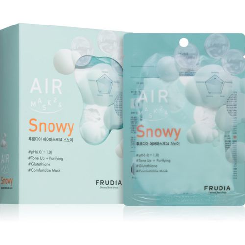 AIR Snowy mascarilla hoja para unificar el tono de la piel 10x25 ml - Frudia - Modalova