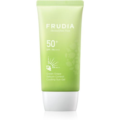 Sun Green Grape Sebum Control gel abbronzante idratante per pelli grasse e miste SPF 50+ 50 g - Frudia - Modalova