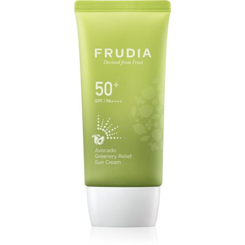 Sun Avocado Greenery Relief crema hidratante protectora para pieles sensibles SPF 50+ 50 g - Frudia - Modalova