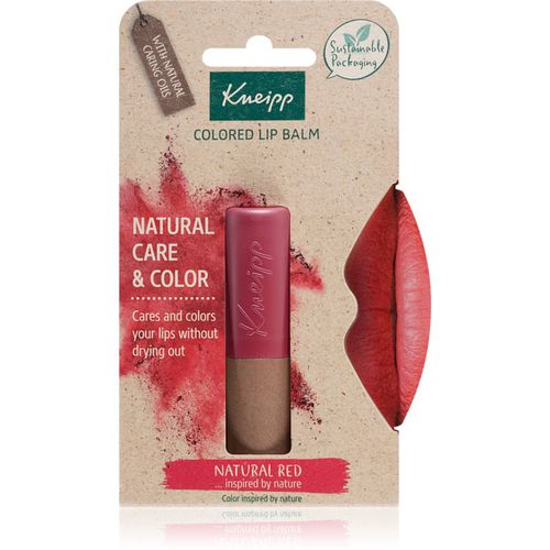 Natural Care & Color bálsamo labial con color tono Natural Red 3,5 g - Kneipp - Modalova