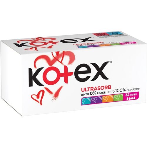 Kotex UltraSorb Super tamponi 32 pz - Kotex - Modalova