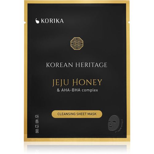 Korean Heritage Jeju Honey & AHA-BHA Complex Cleansing Sheet Mask maschera in tessuto effetto detergente Jeju honey & AHA - BHA complex sheet m - KORIKA - Modalova