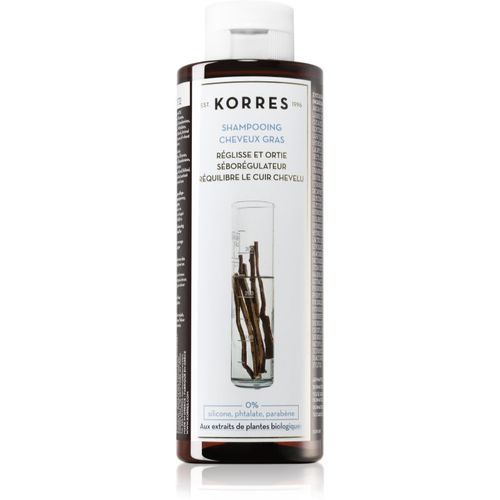 Liquorice and Urtica champú para cabello graso 250 ml - Korres - Modalova