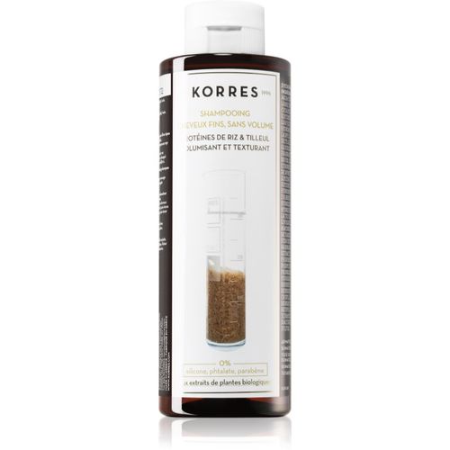 Rice Proteins & Linden champú para cabello fino 250 ml - Korres - Modalova