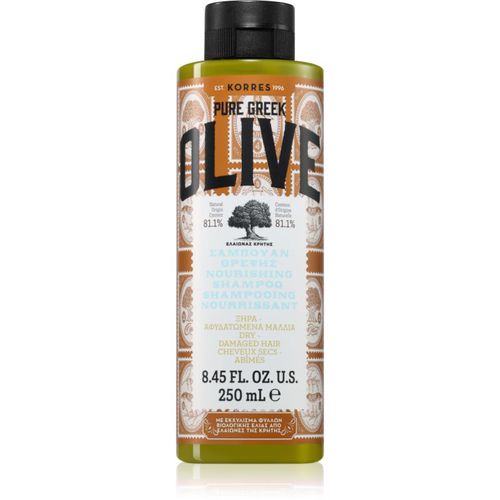 Pure Greek Olive Shampoo für trockenes und beschädigtes Haar 250 ml - Korres - Modalova