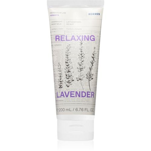 Relaxing Lavender entspannende Body lotion für die Nacht 200 ml - Korres - Modalova