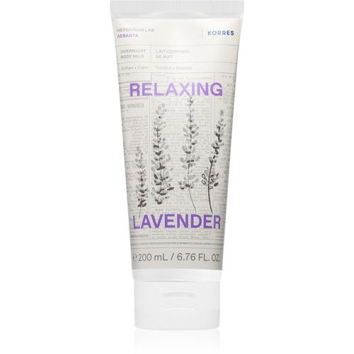 Relaxing Lavender latte corpo rilassante per la notte 200 ml - Korres - Modalova