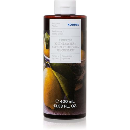 Basil Lemon gel de ducha refrescante 400 ml - Korres - Modalova