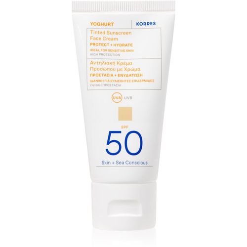 Yoghurt crema hidratante con color SPF 50 50 ml - Korres - Modalova