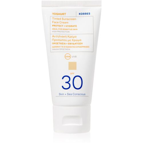 Yoghurt crema protectora con color SPF 30 50 ml - Korres - Modalova