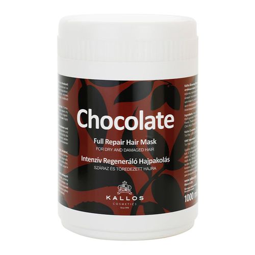 Classic Chocolate mascarilla regeneradora para cabello seco y dañado 1000 ml - Kallos - Modalova