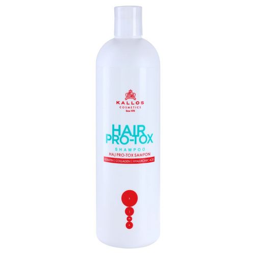 Hair Pro-Tox champú con queratina para cabello seco y dañado 500 ml - Kallos - Modalova