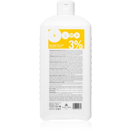 KJMN Professional Hydrogen Peroxide emulsión activadora 3% 10 vol. para uso profesional 1000 ml - Kallos - Modalova