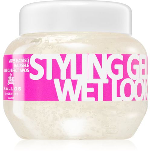 Classic Styling Gel Haargel mit Wet-Effekt ultra-starke Fixation Wet Look 275 ml - Kallos - Modalova