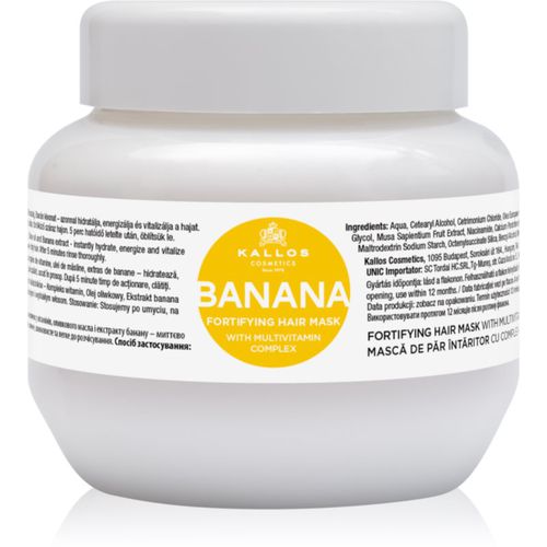 KJMN Professional Banana mascarilla fortalecedora con complejo multivitamínico 275 ml - Kallos - Modalova