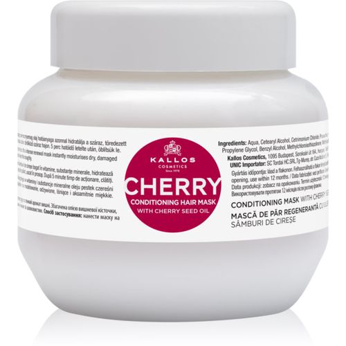 KJMN Professional Cherry Hydratisierende Maske für beschädigtes Haar 275 ml - Kallos - Modalova