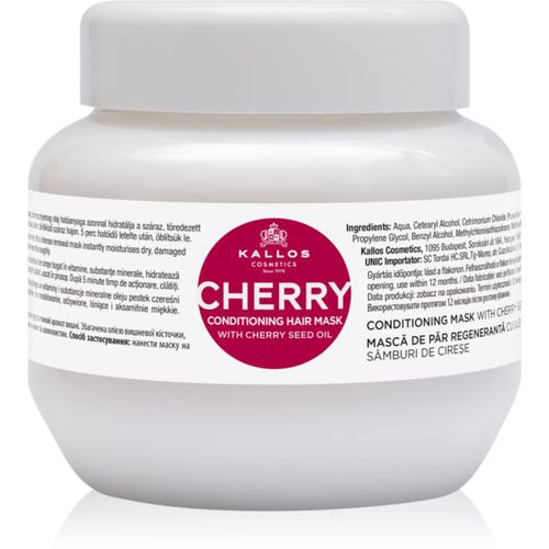 KJMN Professional Cherry mascarilla hidratante para cabello maltratado o dañado 275 ml - Kallos - Modalova