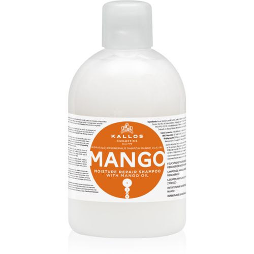 KJMN Professional Mango champú hidratante para cabello seco, dañado y químicamente tratado 1000 ml - Kallos - Modalova