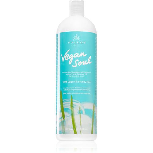 Vegan Soul Volumizing champú para dar volumen redensificante para cabello fino 1000 ml - Kallos - Modalova