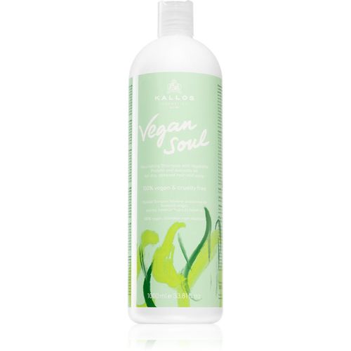 Vegan Soul Nourishing champú nutritivo para cabello seco y maltratado 1000 ml - Kallos - Modalova