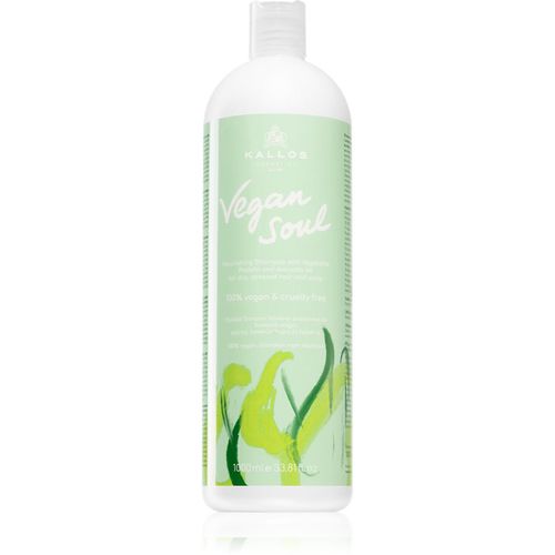 Vegan Soul Nourishing Shampoo mit ernährender Wirkung für trockenes, gestresstes Haar 1000 ml - Kallos - Modalova