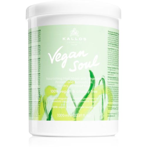 Vegan Soul Nourishing mascarilla nutritiva para cabello seco y maltratado 1000 ml - Kallos - Modalova