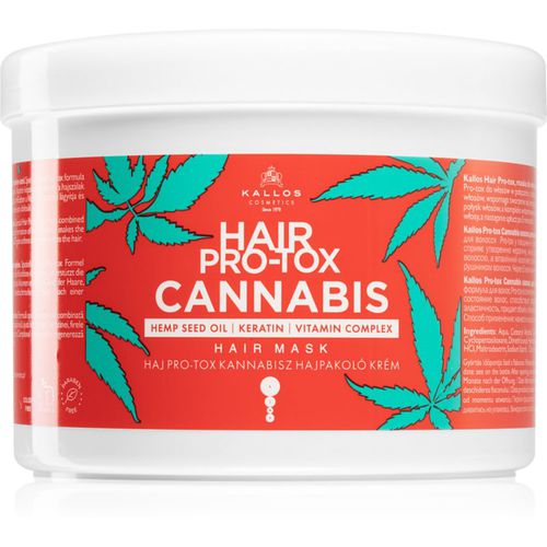 Hair Pro-Tox Cannabis regenerierende Maske für die Haare mit Hanföl 500 ml - Kallos - Modalova