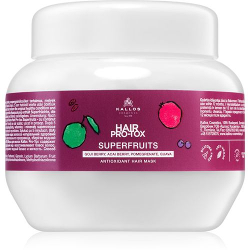 Hair Pro-Tox Superfruits mascarilla regeneradora para cabello apagado sin brillo 275 ml - Kallos - Modalova