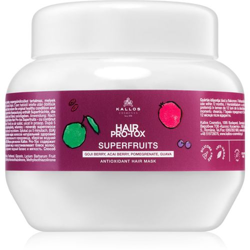 Hair Pro-Tox Superfruits Regenerierende Maske für strapaziertes Haar ohne Glanz 275 ml - Kallos - Modalova