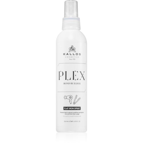 Plex Flat Iron Spray spray termo-protector para el styling con plancha o rizador para cabello dañado, químicamente tratado 200 ml - Kallos - Modalova