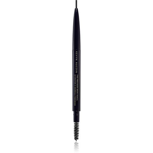 The Precision Brow Pencil lápiz para cejas con cepillo tono Dark Brunette 0,1 g - Kevyn Aucoin - Modalova