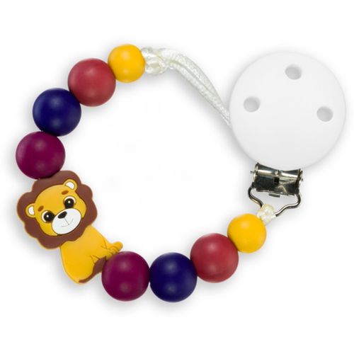 Pacifier Holder fermaglio per ciuccio Lion 1 pz - KidPro - Modalova