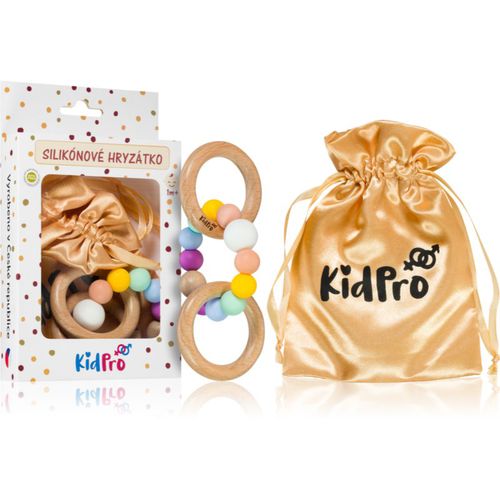 Teether & Rattle Fruit Mix Beißring mit Rassel Rainbow 1 St - KidPro - Modalova