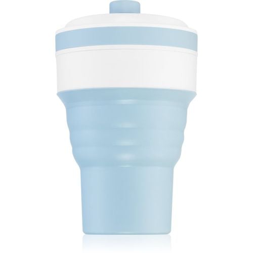 Collapsible Mug taza con pajita Blue 350 ml - KidPro - Modalova