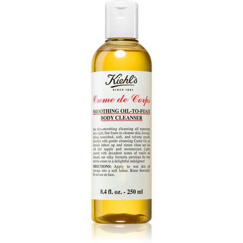 Creme de Corps Smoothing Oil-to-Foam Body Cleanser olio corpo per tutti i tipi di pelle 250 ml - Kiehl's - Modalova