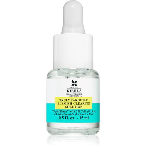 Dermatologist Solutions Truly Targeted Blemish-Clearing Solution siero per pelli acneiche da donna 15 ml - Kiehl's - Modalova