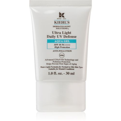 Dermatologist Solutions Ultra Light Daily UV Defense Aqua Gel SPF 50 PA++++ lozione protettiva ultra leggera SPF 50 unisex 30 ml - Kiehl's - Modalova