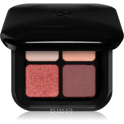 New Bright Quartet paleta de sombras de ojos tono 03 Burgundy Variations 3.5 g - KIKO Milano - Modalova