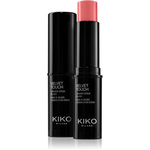 Velvet Touch blush in crema in bastoncino colore 05 Camelia Red 10 g - KIKO Milano - Modalova