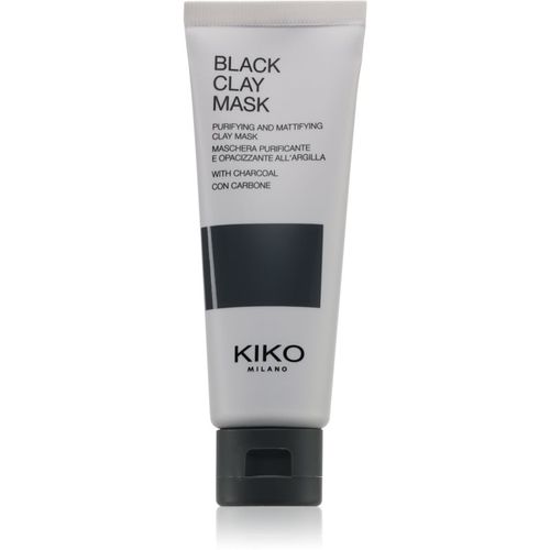 Black Clay Mask maschera detergente viso 50 ml - KIKO Milano - Modalova