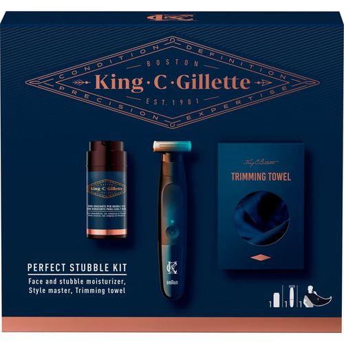 Styling set Perfect Stubble Kit confezione regalo per uomo - King C. Gillette - Modalova