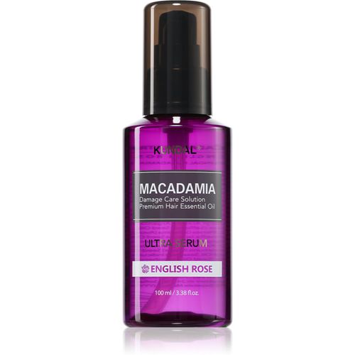 Macadamia Ultra Serum English Rose regenerierendes Öl-Serum für beschädigtes Haar 100 ml - KUNDAL - Modalova