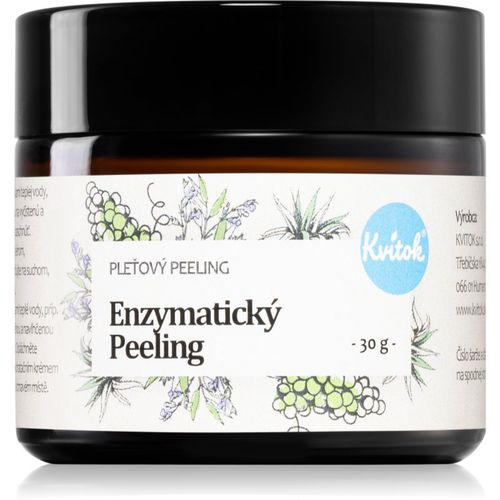 Enzymatic peeling scrub viso per pelli sensibili 30 ml - Kvitok - Modalova