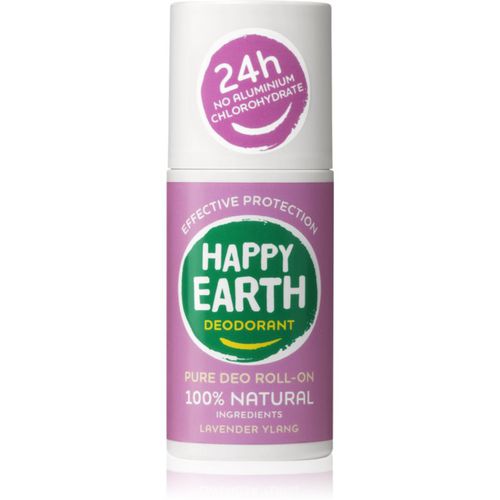 Natural Deodorant Roll-On Lavender Ylang deodorante roll-on 75 ml - Happy Earth - Modalova