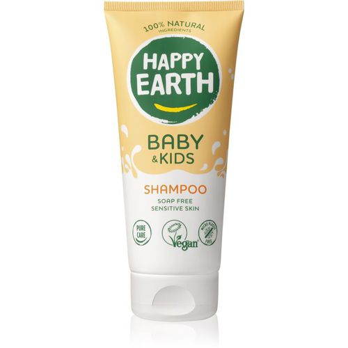 Natural Natural Shampoo for Baby & Kids champú extra suave 200 ml - Happy Earth - Modalova