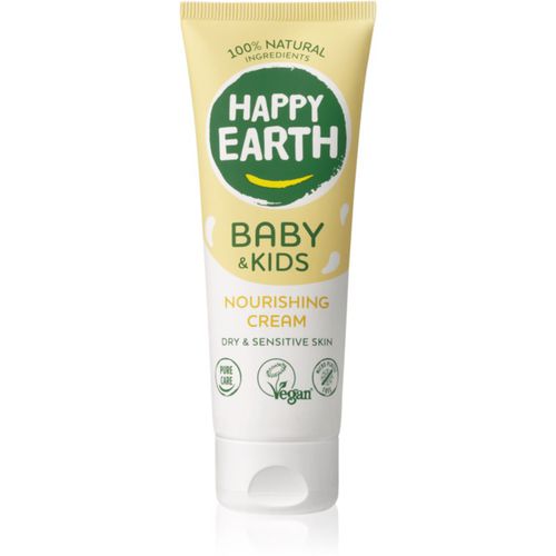 Natural Nourishing Cream for Baby & Kids crema nutriente per bambini 75 ml - Happy Earth - Modalova