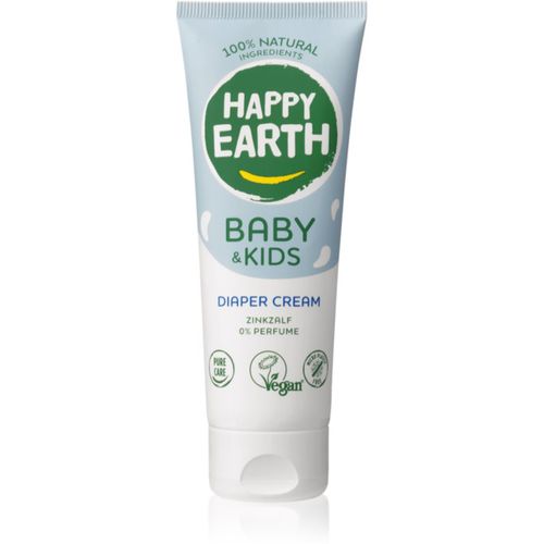 Natural Diaper Cream for Baby & Kids pomada de zinc sin perfume 75 ml - Happy Earth - Modalova