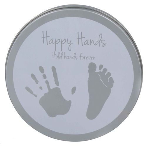 D Round Paint Print Kit Baby-Abdruckset 1 St - Happy Hands - Modalova