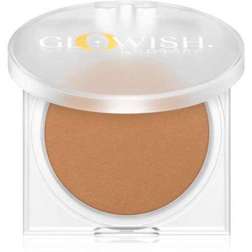 Glo Wish Luminous cipria colorata per un finish opaco più tonalità Medium Tan 10 g - Huda Beauty - Modalova