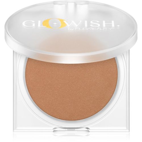 Glo Wish Luminous cipria colorata per un finish opaco più tonalità Tan Light 10 g - Huda Beauty - Modalova